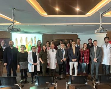 At the latest academic meeting of our Bahçeşehir hospital...