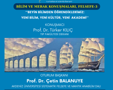 Bilim Ve Merak Konuşmaları Felsefe -3 Yeni Bilim Yeni Kültür Yeni Akademi